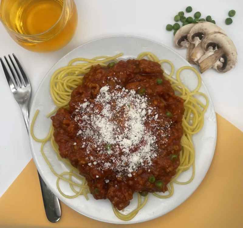 Spaghetti sauce tomate