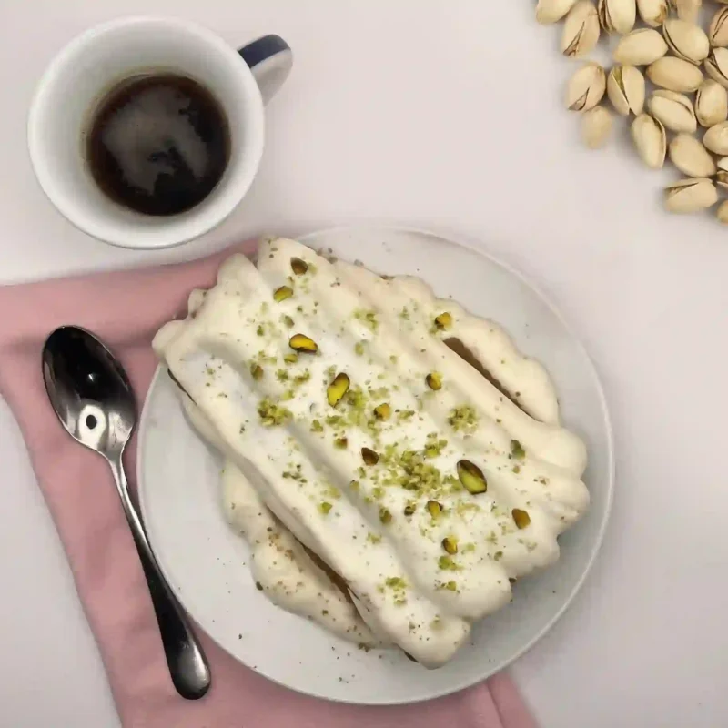 Tiramisu pistache