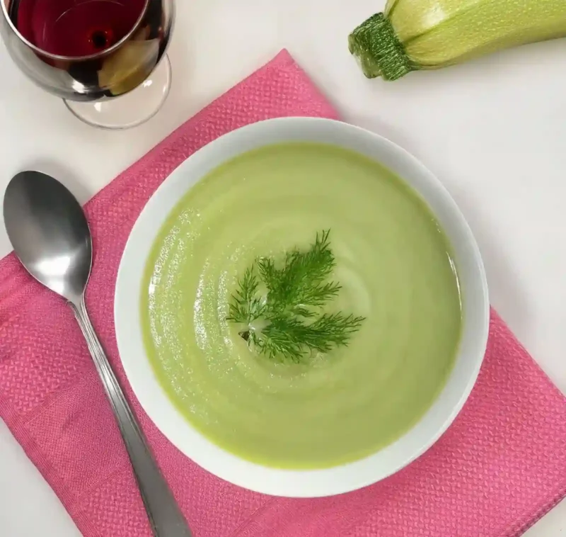 Potage courgette