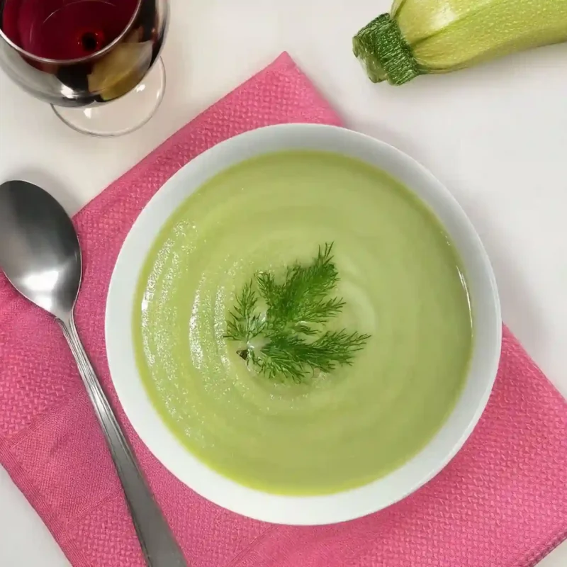 Potage courgette