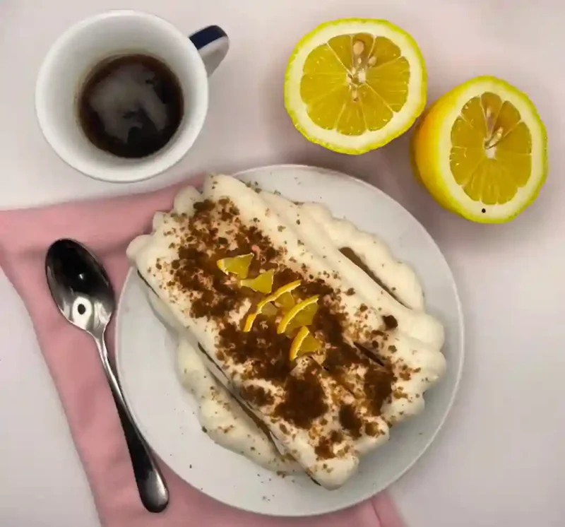Tiramisu citron