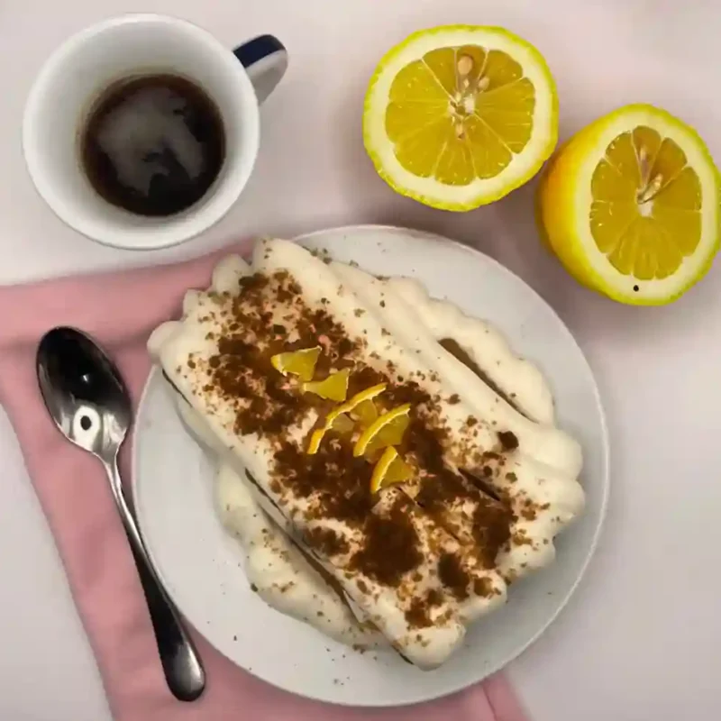 Tiramisu citron